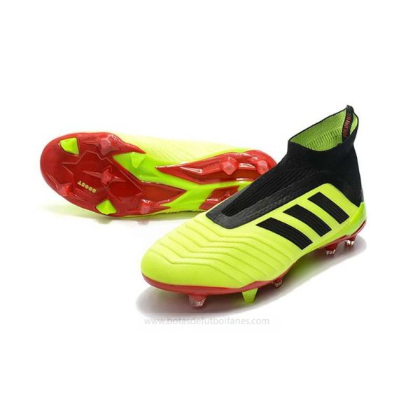 Adidas Predator FG Mujeres Amarillo Negro